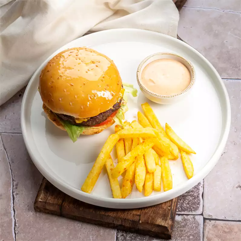 Տավարի բուրգեր  