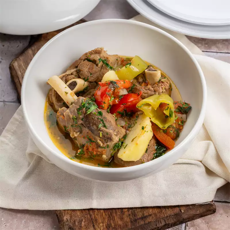 Գառան խաշլամա (4 անձի համար)