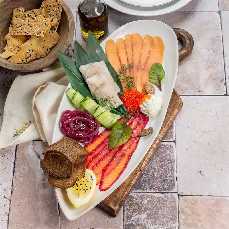 Մարինացված ձկան տեսականի